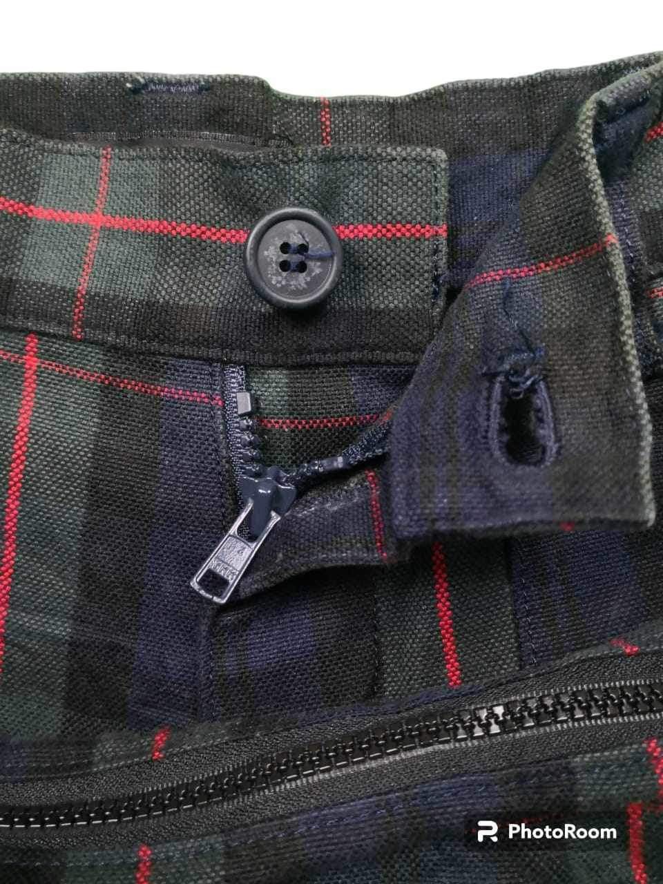 20471120 🔥MILKBOY GREEN TARTAN BONDAGE PANTS Size US 31 - 5 Thumbnail