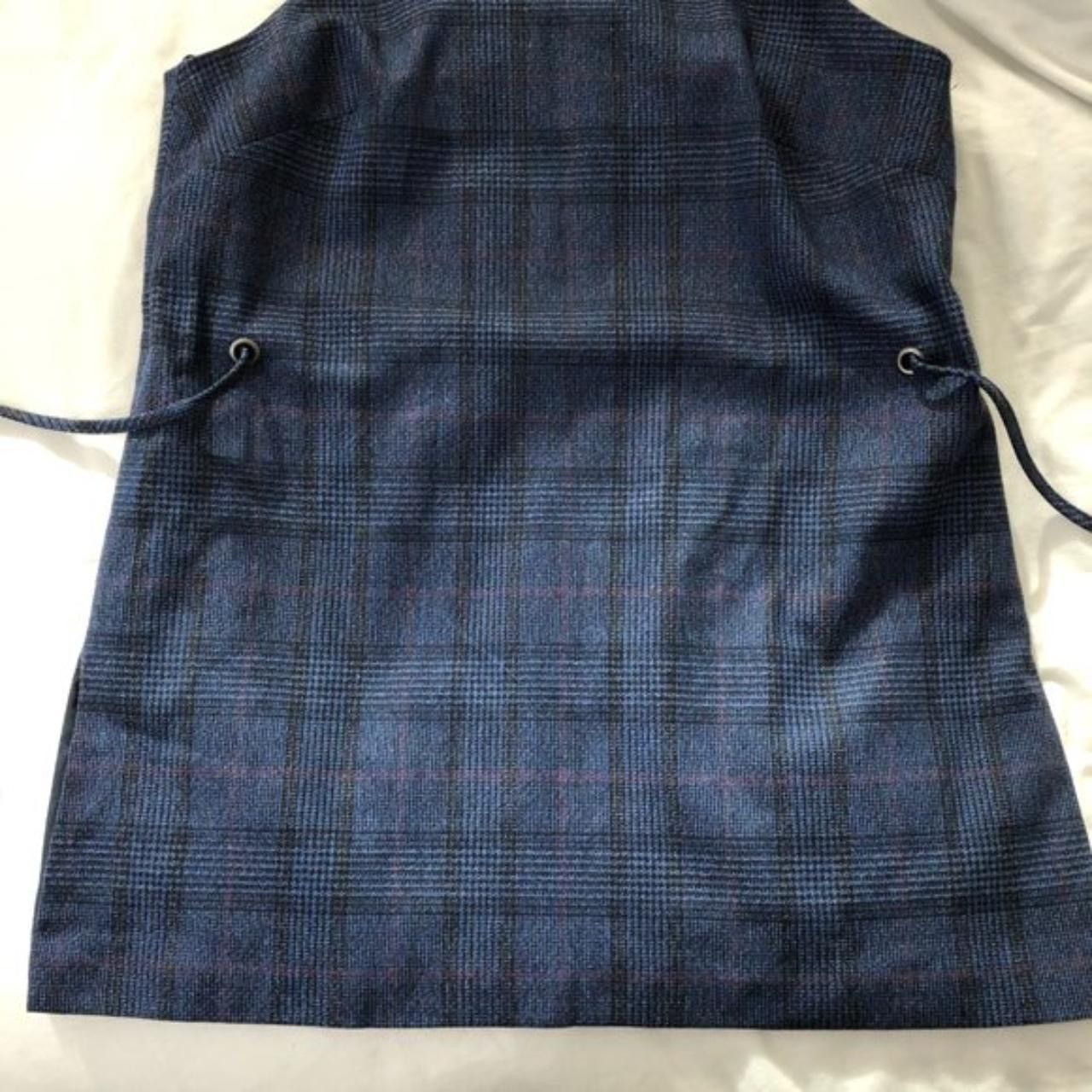 Banana Republic New Banana Republic Plaid Sleeveless Tie Waist Apron Top Size XS / US 0-2 / IT 36-38 - 6 Thumbnail