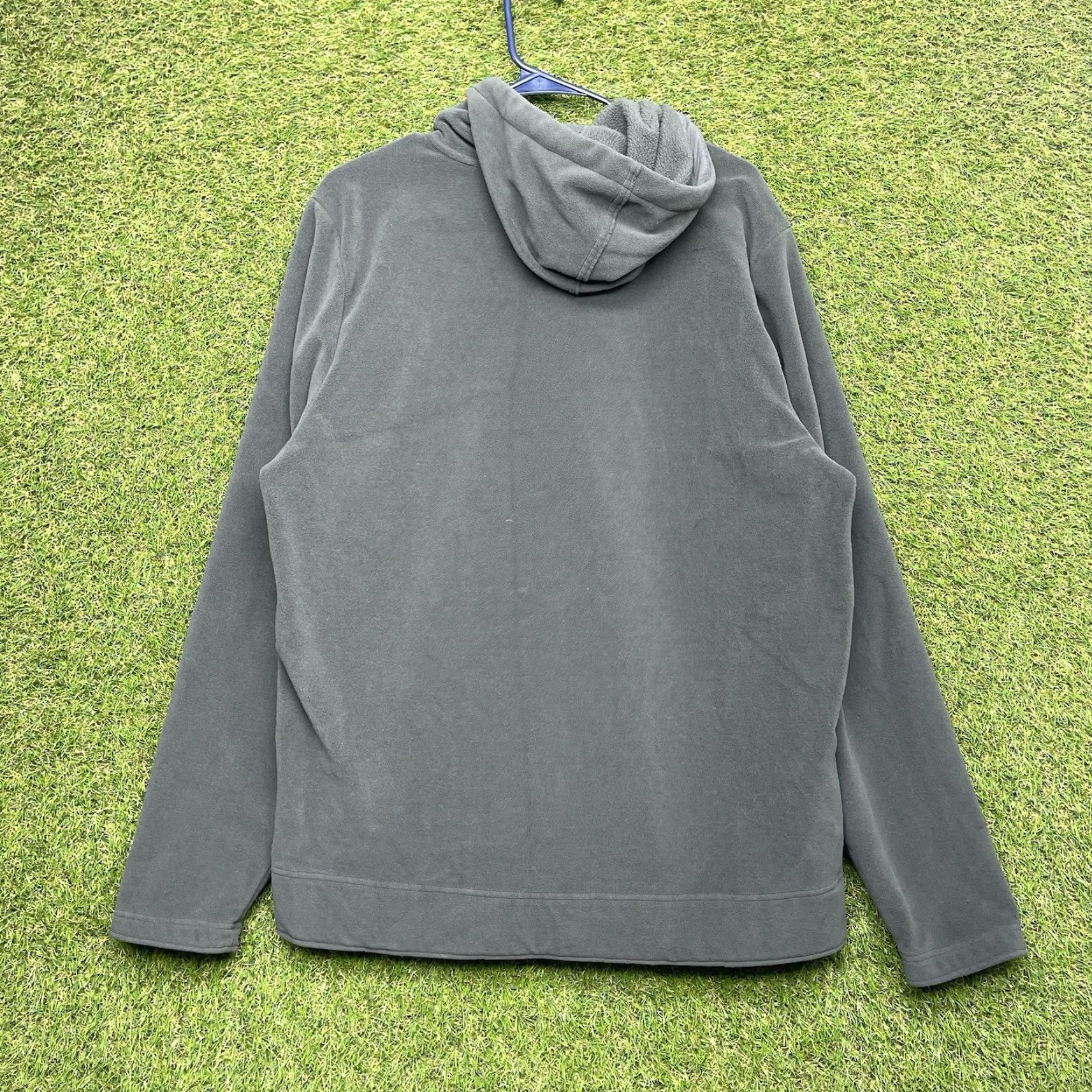 Vintage No Bull Hoodie Womens Large Grey Fleece Sweatshirt Workout Gym Sportswear 0058 Size L / US 10 / IT 46 - 2 Thumbnail