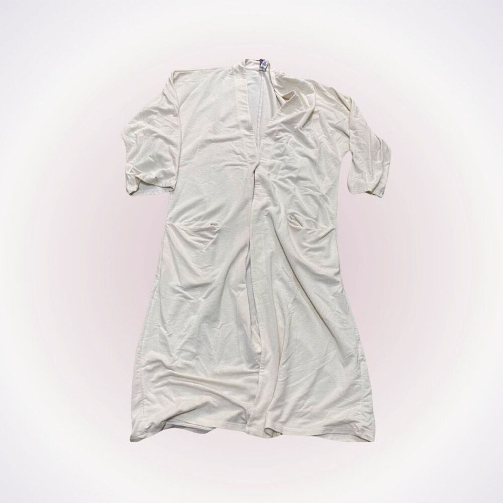 Other Adore Me cream house coat | Sz S Size S / US 4 / IT 40 - 1 Thumbnail