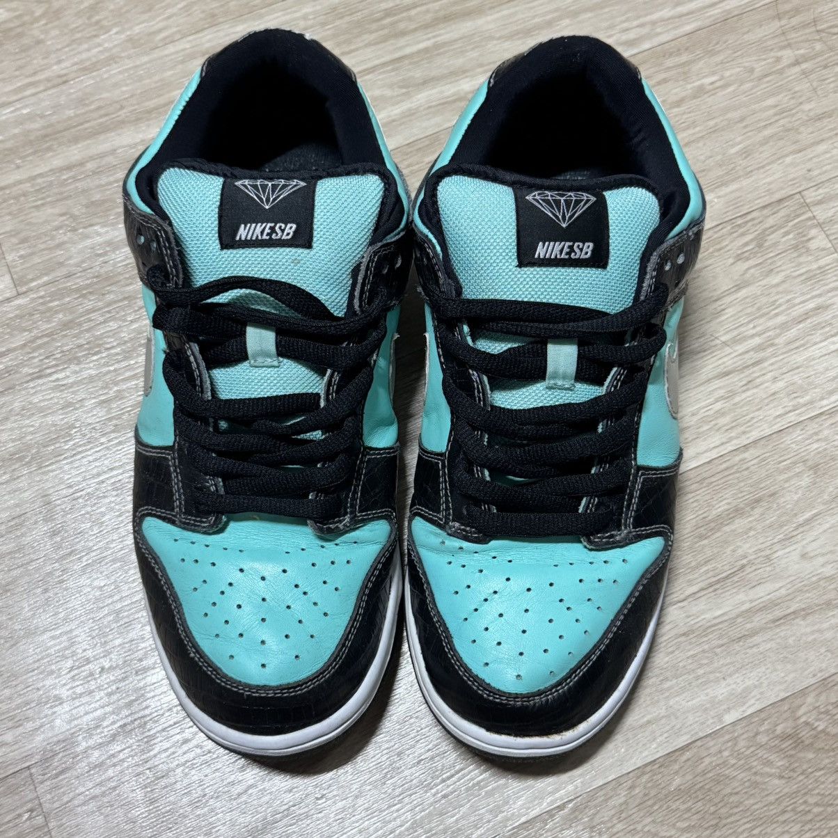 Nike 2005 Nike sb dunk low tiffany Size US 10 / EU 43 - 1 Thumbnail