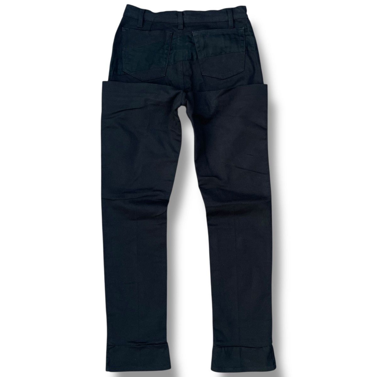 Helmut Lang ARCHIVE Helmut Lang A/W97 Mesh Striped Holster Denim Jeans Size US 28 / EU 44 - 10 Thumbnail