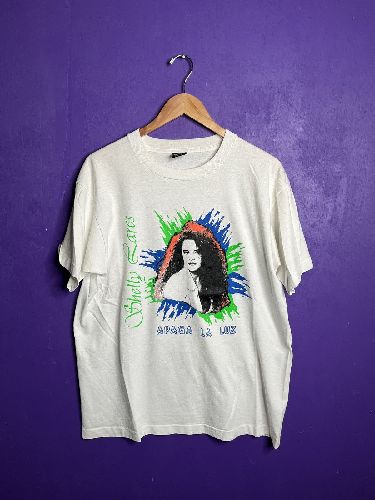 Vintage 90s Shelly Lares best in Texas Tejano t-shirt