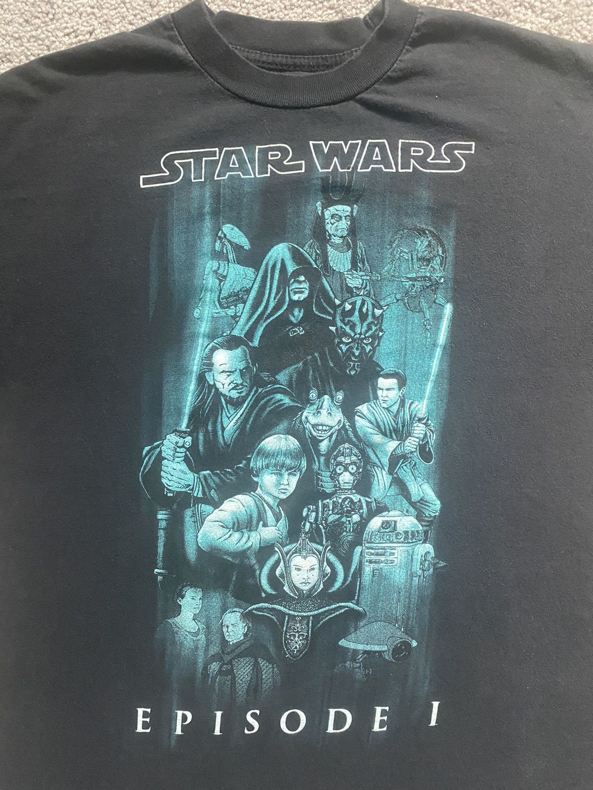 Vintage Vintage Star Wars Tee Shirt Size US L / EU 52-54 / 3 - 2 Thumbnail