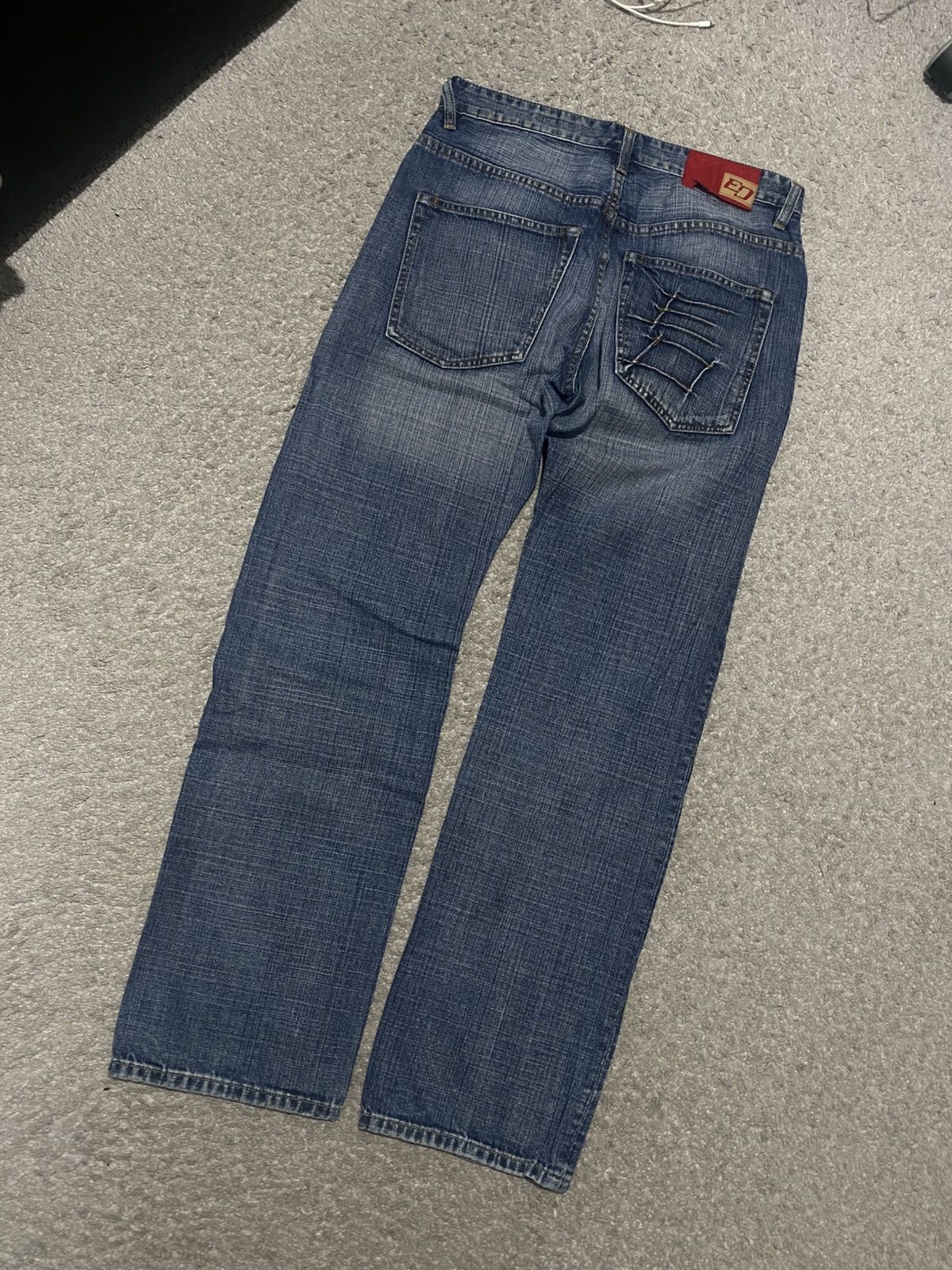 Japanese Brand × Vintage Etienne Ozeki Japanese Denim Pants Hybrid y2k drip swag vtg Size US 32 / EU 48 - 3 Thumbnail