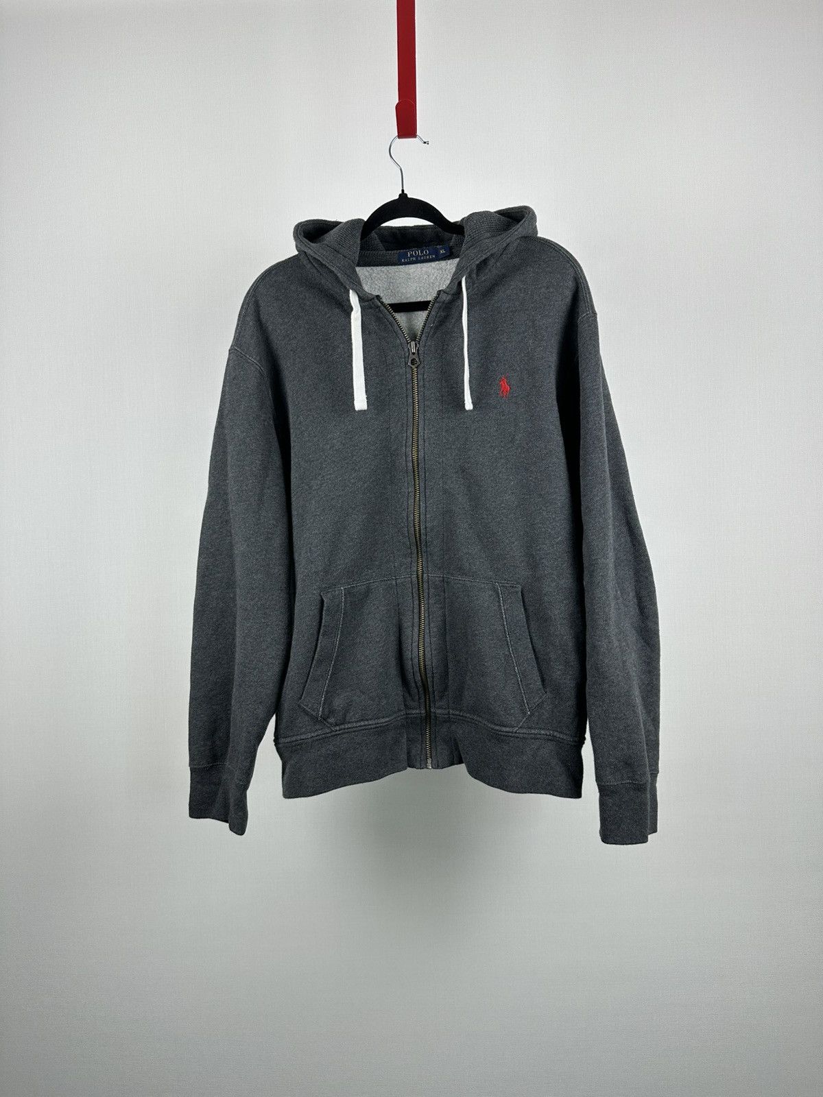 Polo Ralph Lauren Ralph Lauren Grey Full-Zip Hoodie Men’s XL Size US XL / EU 56 / 4 - 6 Thumbnail