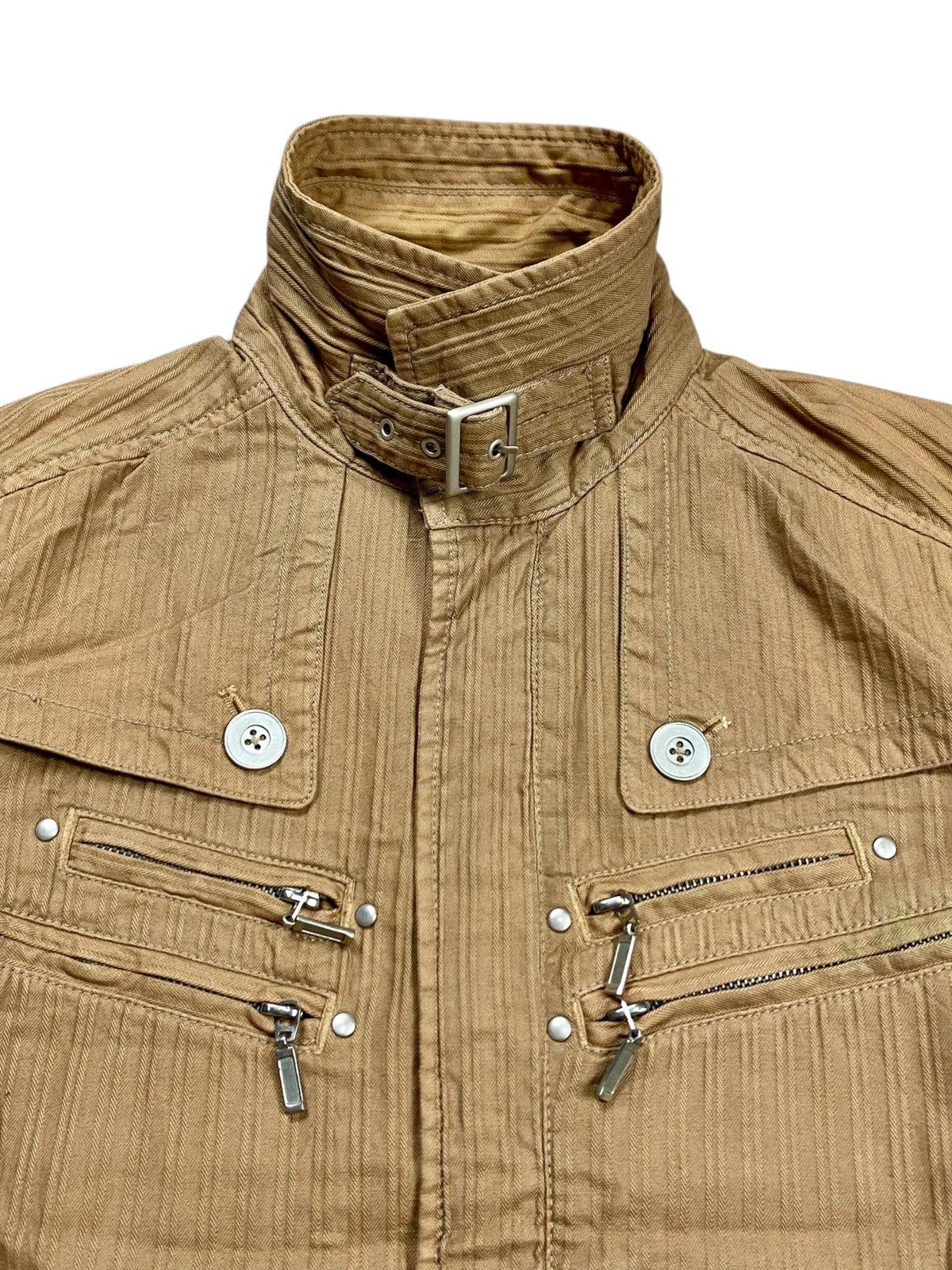 Le Grande Bleu (L.G.B.) 1990s Atelier Sab - Multzip Cyber Rider Jacket Size US M / EU 48-50 / 2 - 6 Thumbnail