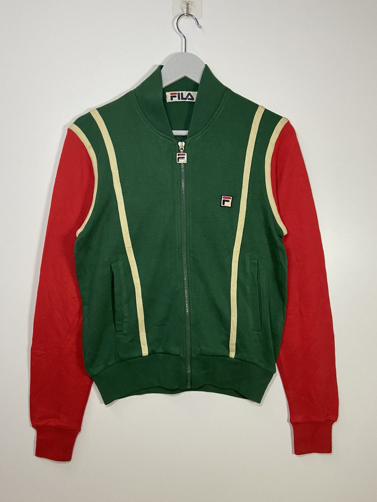 Vintage VINTAGE FILA BJ 80 s TRACKTOP RARE COLOUR Grailed