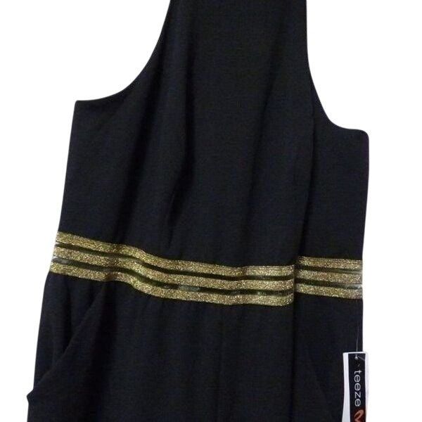 Other $79.00 Teeze Me Trendy Plus Size Banded-Waist Halter Jumpsui Size 3XL / US 20-22 - 11 Thumbnail