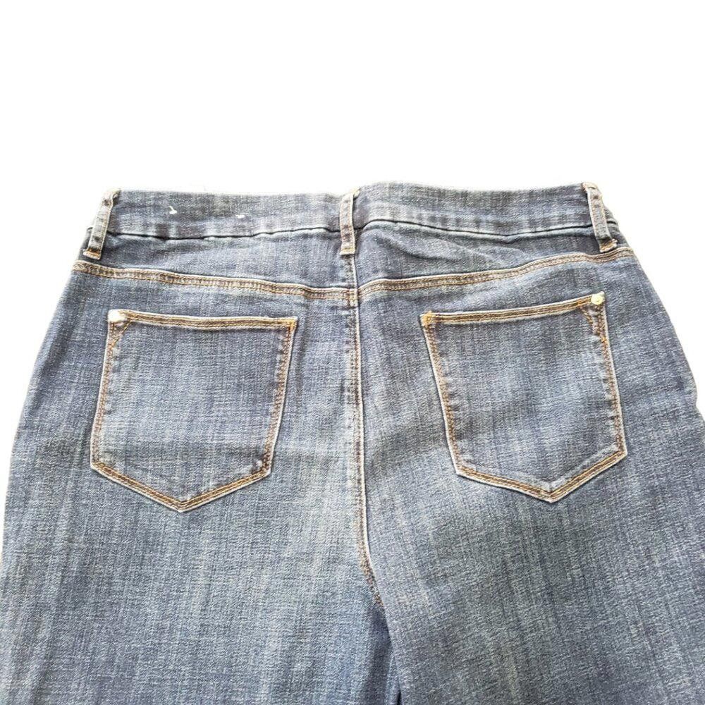 Chicos CT1466 Chico's So Slimming Girlfriend Slim Leg Ankle Jean Size 32" / US 10 / IT 46 - 4 Thumbnail