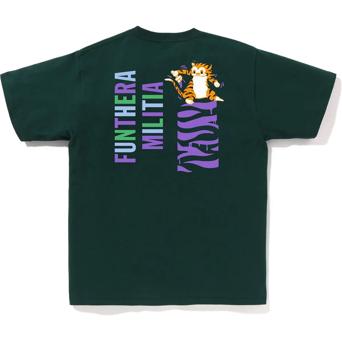 Bape A Bathing Ape Bape Tiger Tee Green Size US L / EU 52-54 / 3 - 2 Thumbnail
