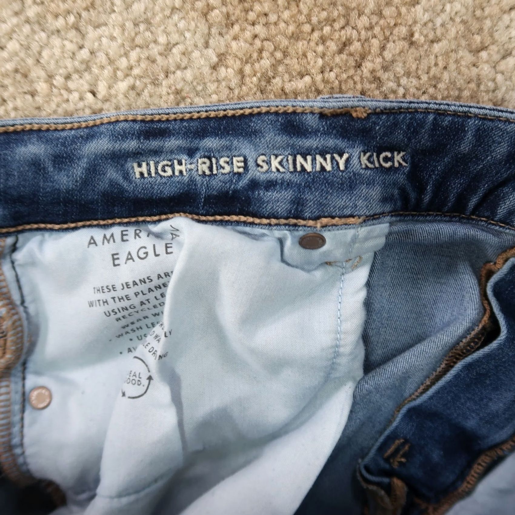 American Eagle Outfitters VINTAGE American Eagle Outfitters Jeans? Size 40" / US 18 - 4 Thumbnail