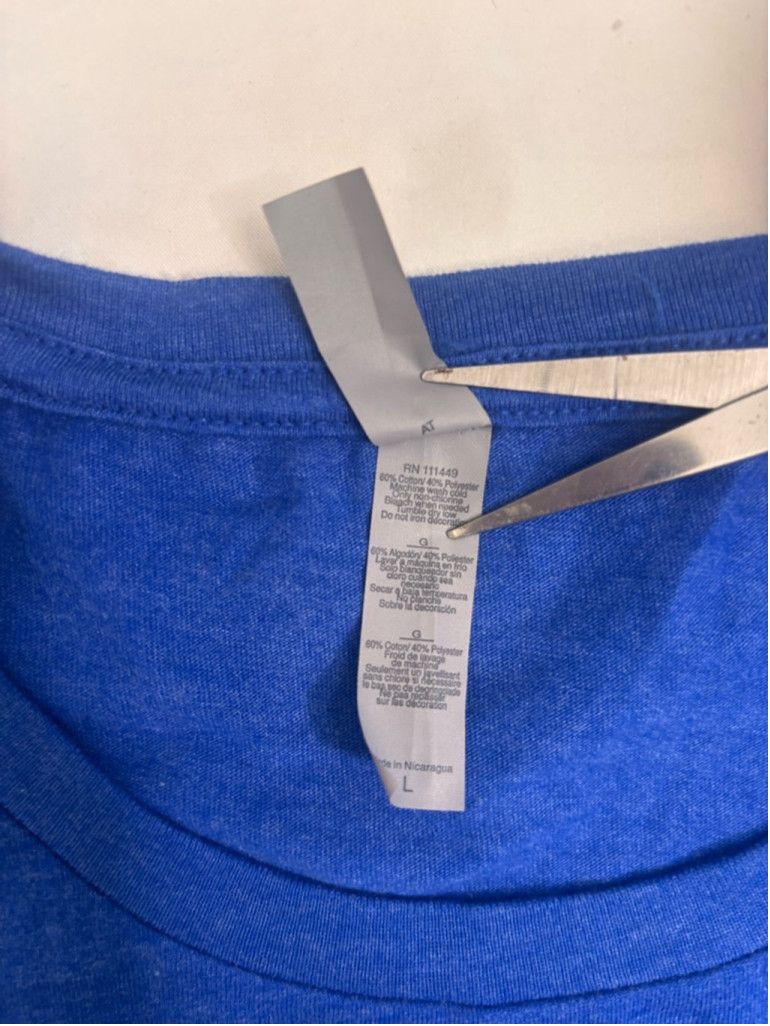Next Level Apparel Women's Next Level Apparel T-shirt Size L Blue Size L / US 10 / IT 46 - 8 Thumbnail