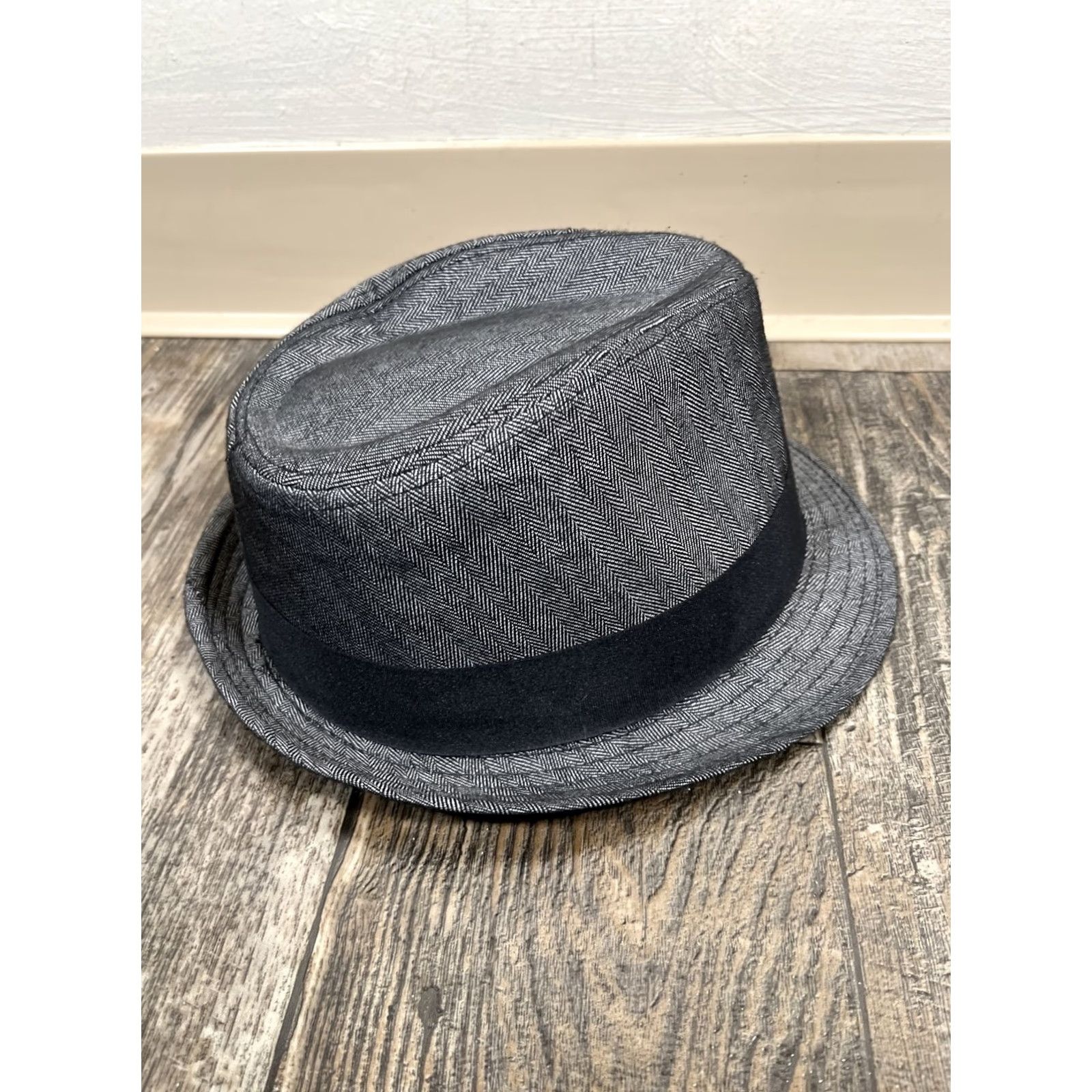 Stetson Stetson Fedora Hat Gray Cotton Blend Knit Lightweight Classic Classic Fedora Men Large / XL 23-1/4” 7-3/8 Size ONE SIZE - 4 Thumbnail