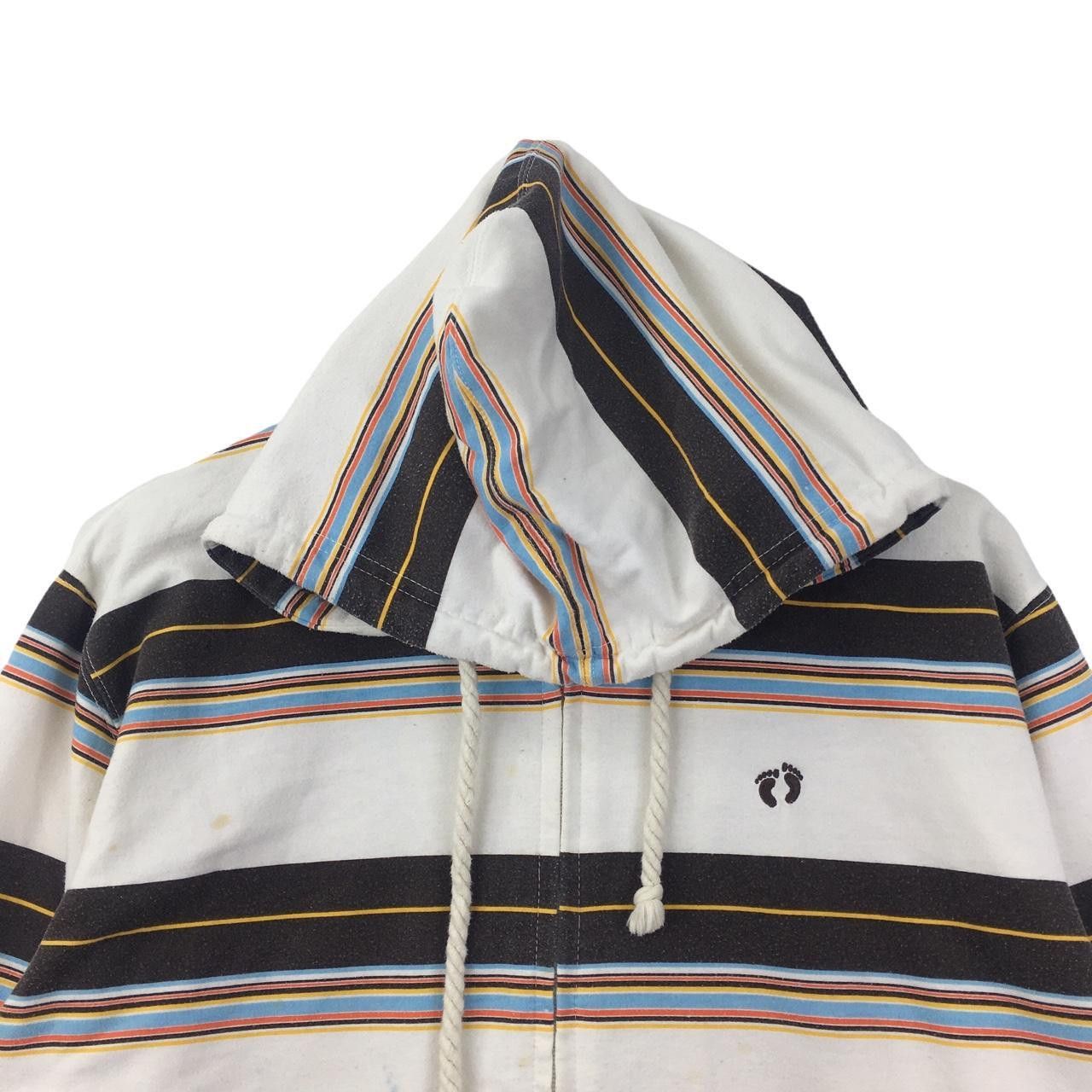 Hang Ten Vtg 90’ HANG TEN SURFING Hawaii Striped Hoodie Size US L / EU 52-54 / 3 - 2 Thumbnail