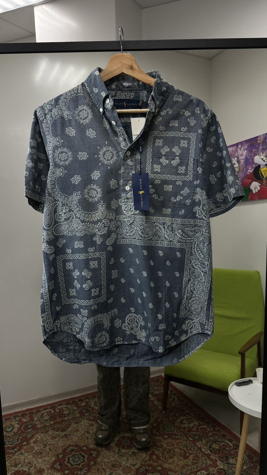 Ralph Lauren Ralph Lauren indigo shirt Size US S / EU 44-46 / 1 - 1 Thumbnail