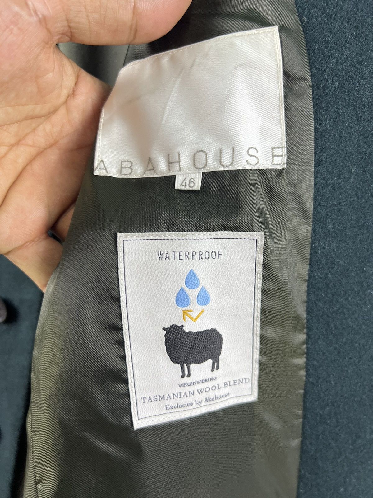 ABAHOUSE 🔥 Abahouse Japan Tasmanian wool blend Waterproof Size US S / EU 44-46 / 1 - 8 Thumbnail