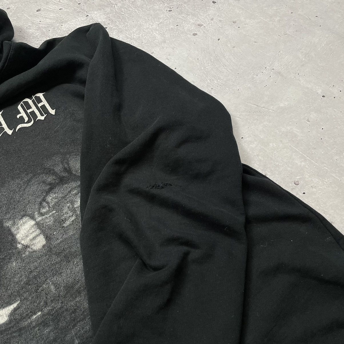 Band Tees × Vintage ULTRA RARE Vintage 90’s Burzum Aske double logo hoodie Size US XL / EU 56 / 4 - 9 Thumbnail