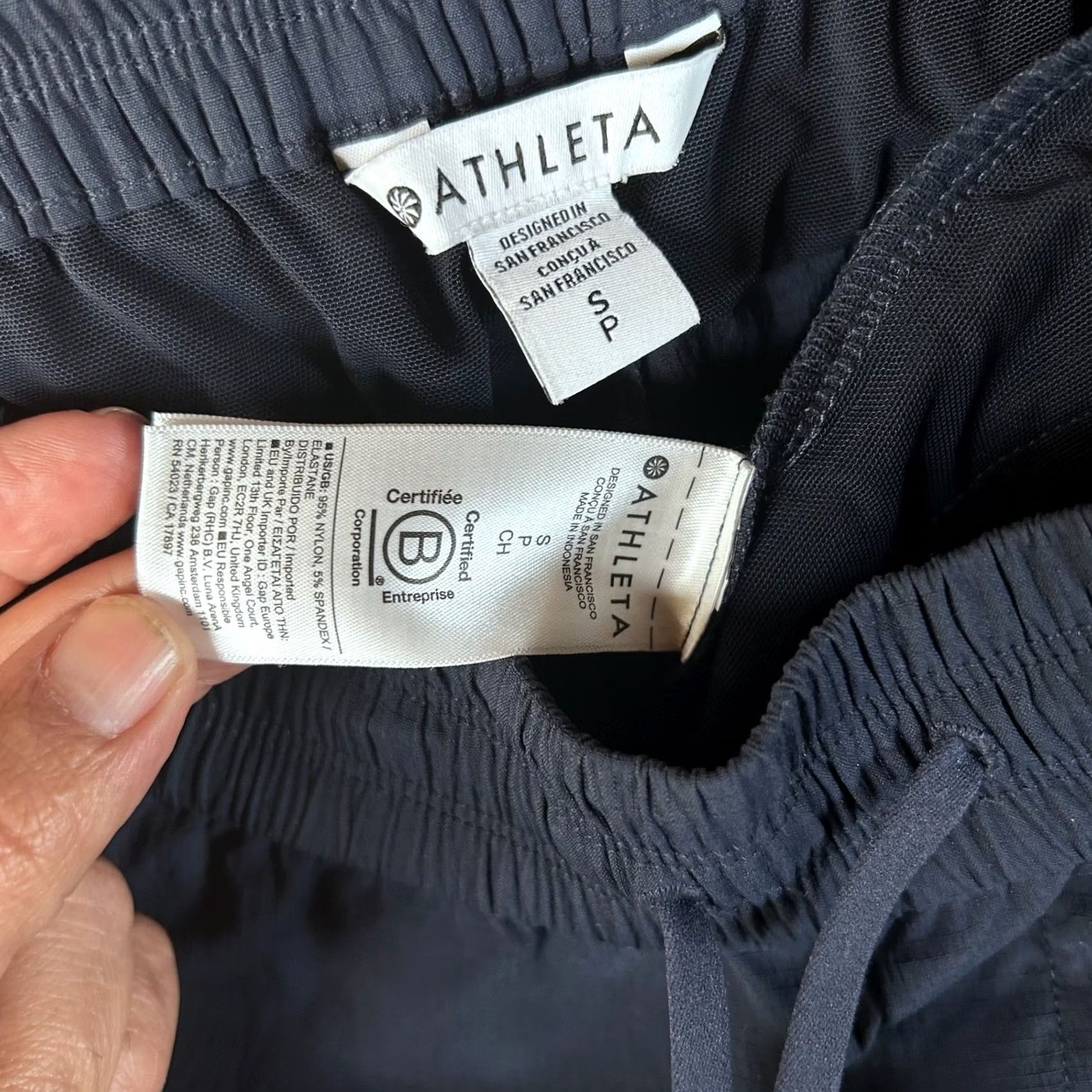 Athleta Athleta Mens Jogger Blue Pockets Elastic Waist Pants Small Size US 31 - 3 Thumbnail