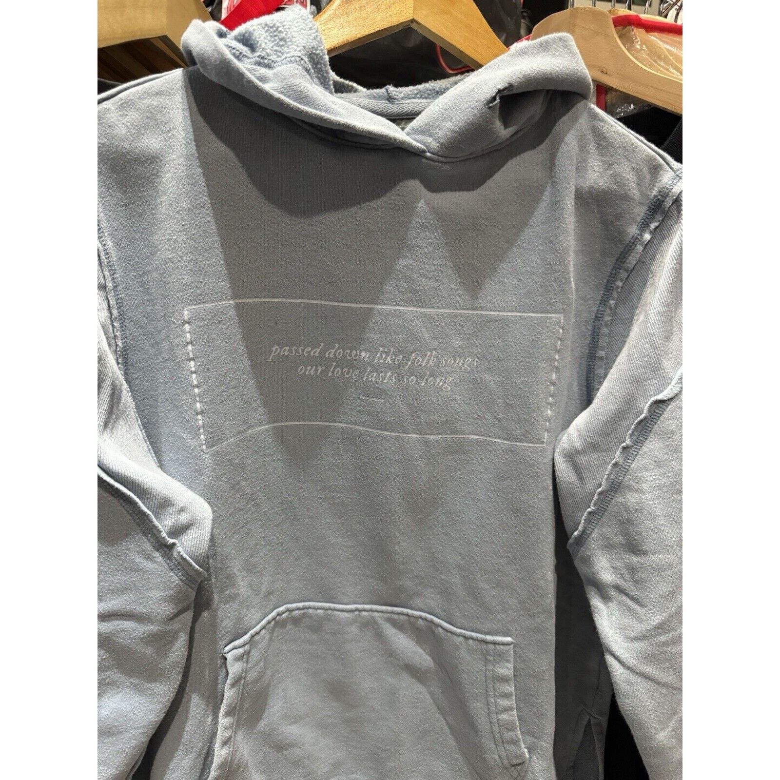 Taylor Swift Folklore 2020 Official Merch Seven Hoodie XS