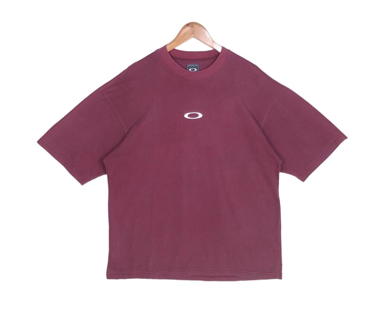 Oakley Vintage 1990s Oakley Centre Tee Size US M / EU 48-50 / 2 - 3 Thumbnail