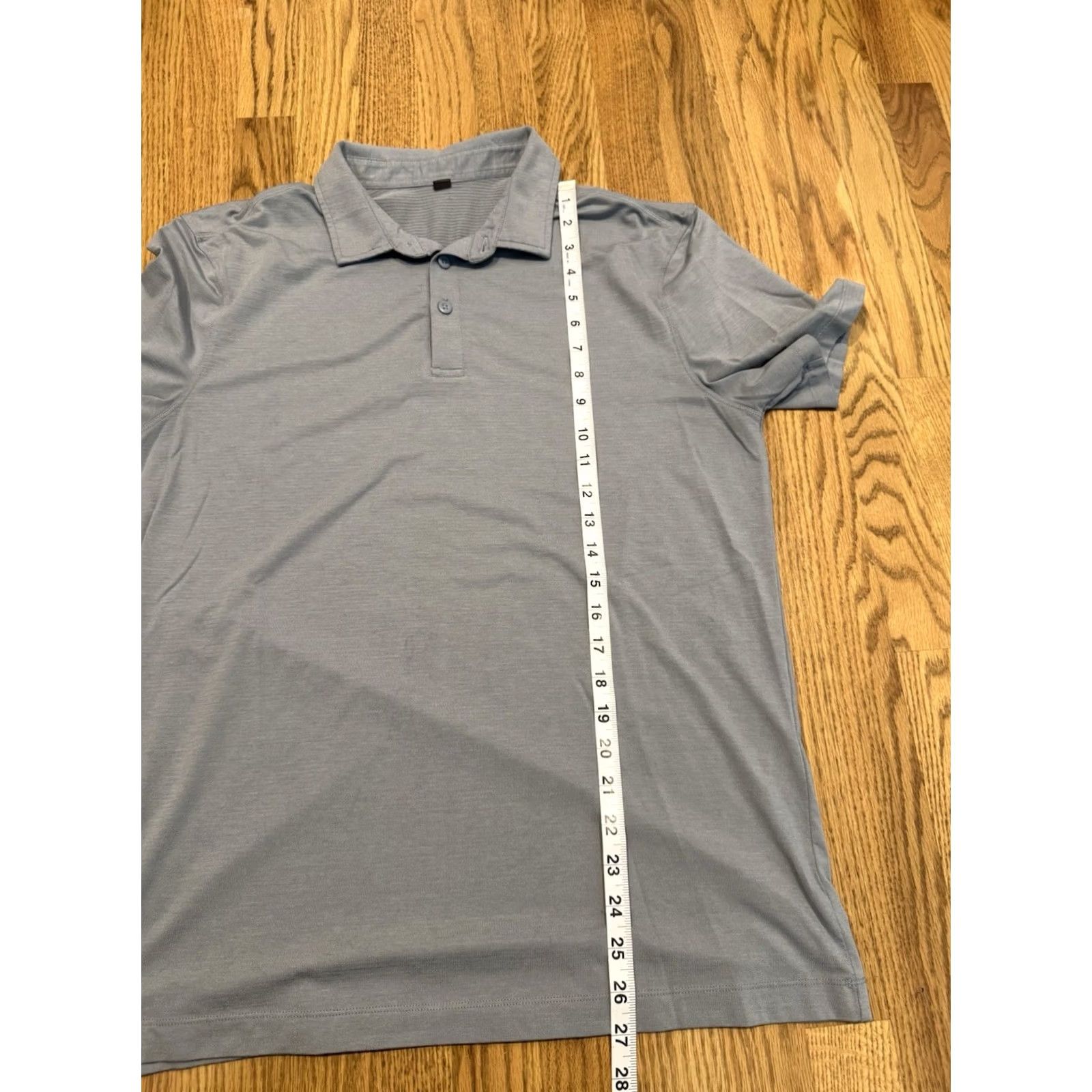 Lululemon Lululemon Polo Shirt Mens L Casual Short Sleeve Collared Grey Stretch Modern Preppy Sports Size US L / EU 52-54 / 3 - 5 Thumbnail
