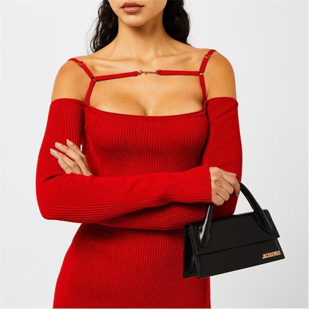 Jacquemus o1g2r1mq1024 Dress in Red Size M / US 6-8 / IT 42-44 - 3 Thumbnail