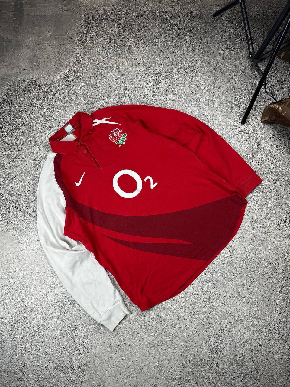 Nike Vintage Nike Soccer Jersey O2 Blockcore Long Sleeve Logo Y2K Size US XL / EU 56 / 4 - 1 Thumbnail