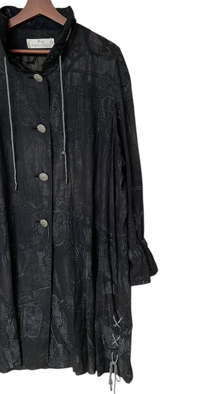 Vintage Vintage Brand Franca V.Paoloni Dress 1990s Size L / US 10 / IT 46 - 4 Thumbnail