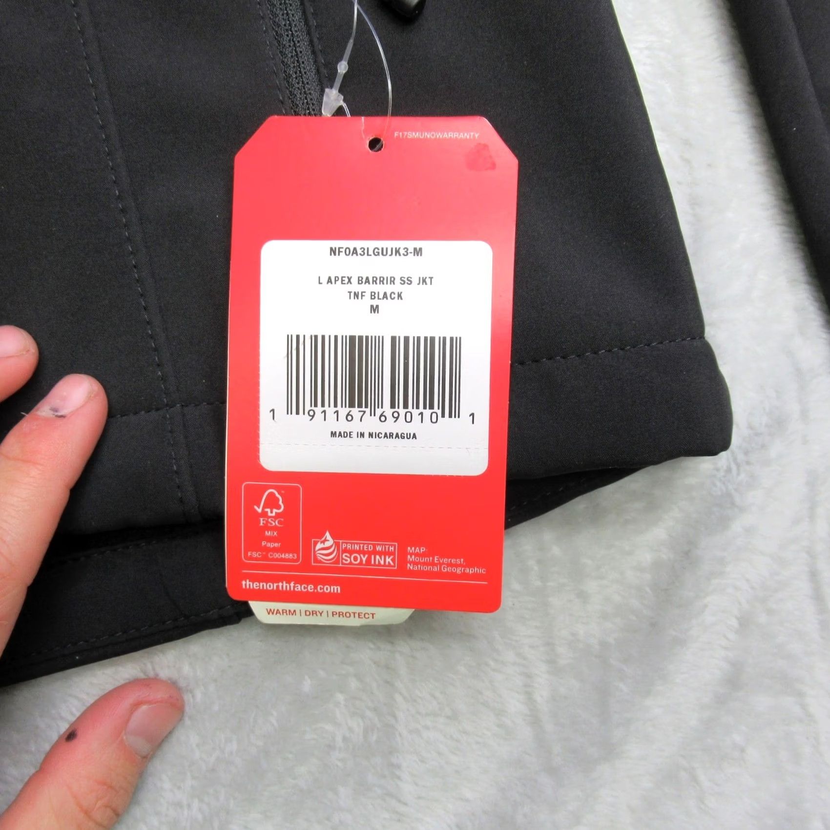 The North Face The North Face Women Jacket Black Apex Barrier Soft Shell Wind Rain Logo New M Size M / US 6-8 / IT 42-44 - 4 Thumbnail