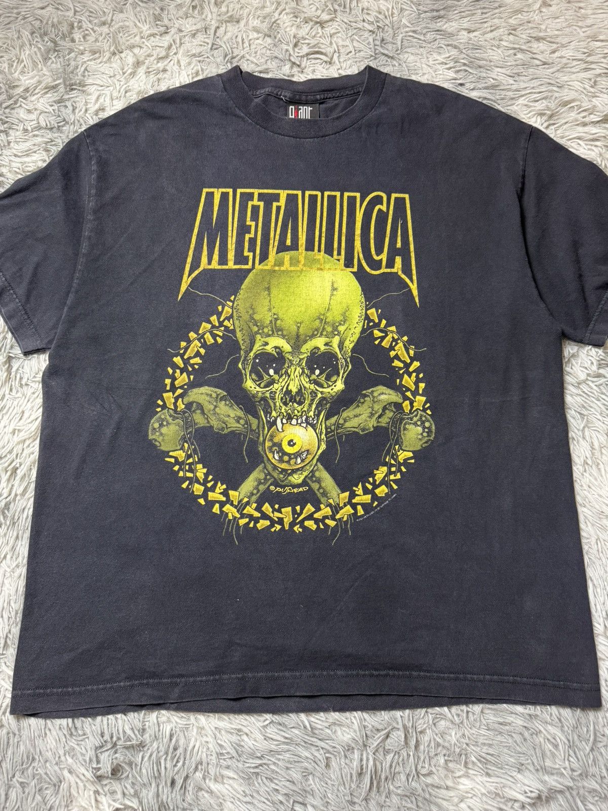 Metallica Vintage Metallica No Leaf Clover 2001 Size US XL / EU 56 / 4 - 1 Thumbnail