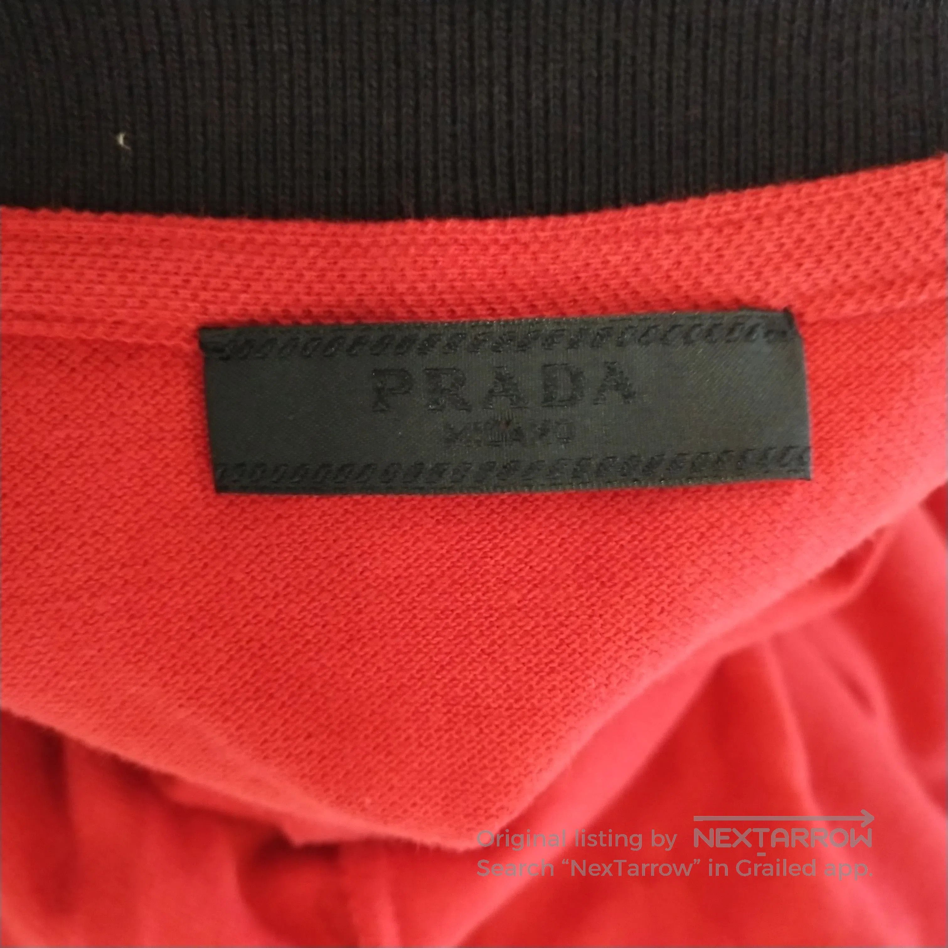 Prada Prada Color Block Logo Polo Shirt . Size M / US 6-8 / IT 42-44 - 7 Thumbnail