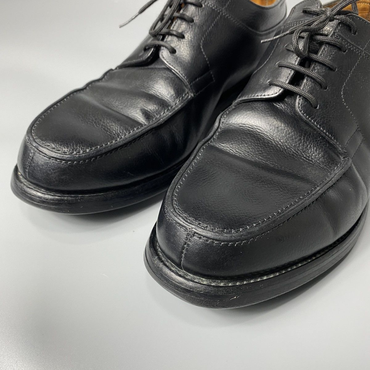 John Lobb Derby Barros Black Leather Shoes Size US 8.5 / EU 41-42 - 4 Thumbnail