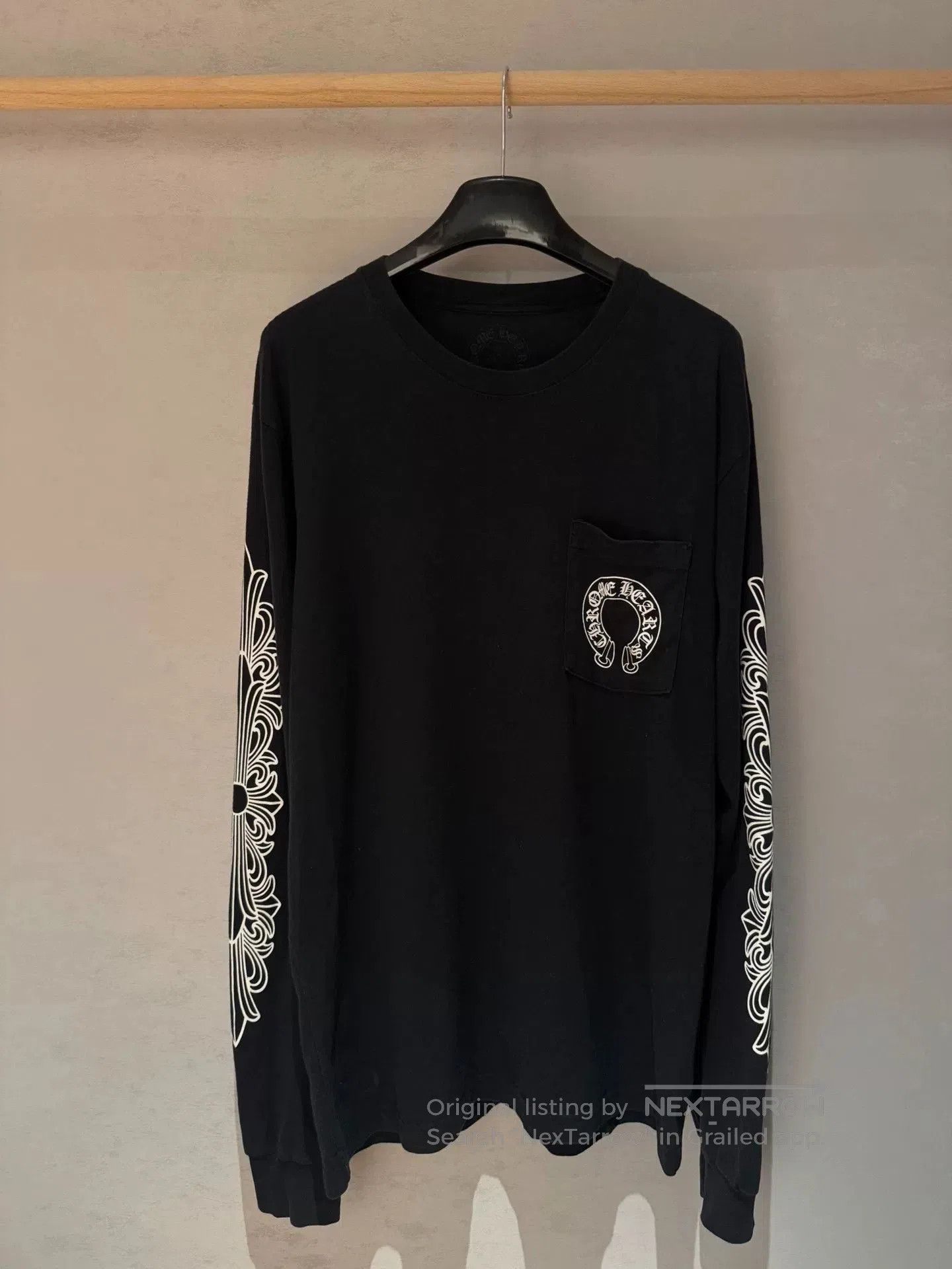 Chrome Hearts Chrome Hearts Black Long Sleeve T. Size US L / EU 52-54 / 3 - 2 Thumbnail