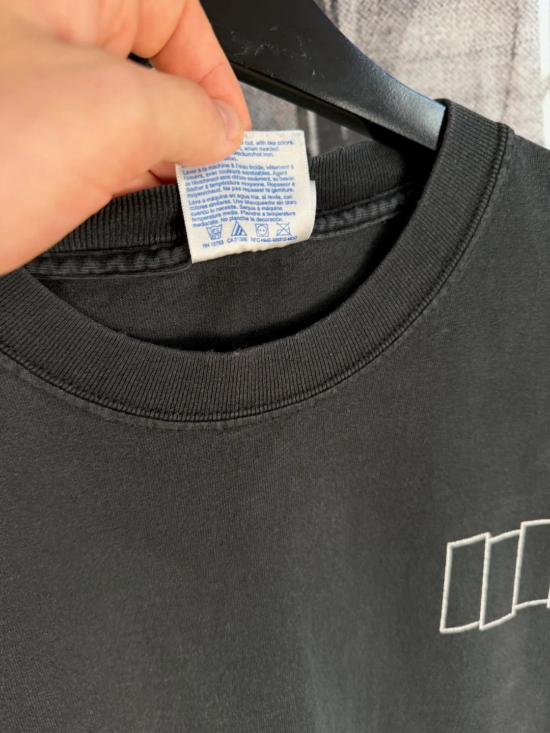 Vintage 🚭ICONIC VINTAGE🚭 90's BLACK FLAG FADED SHIRT Size US L / EU 52-54 / 3 - 8 Thumbnail