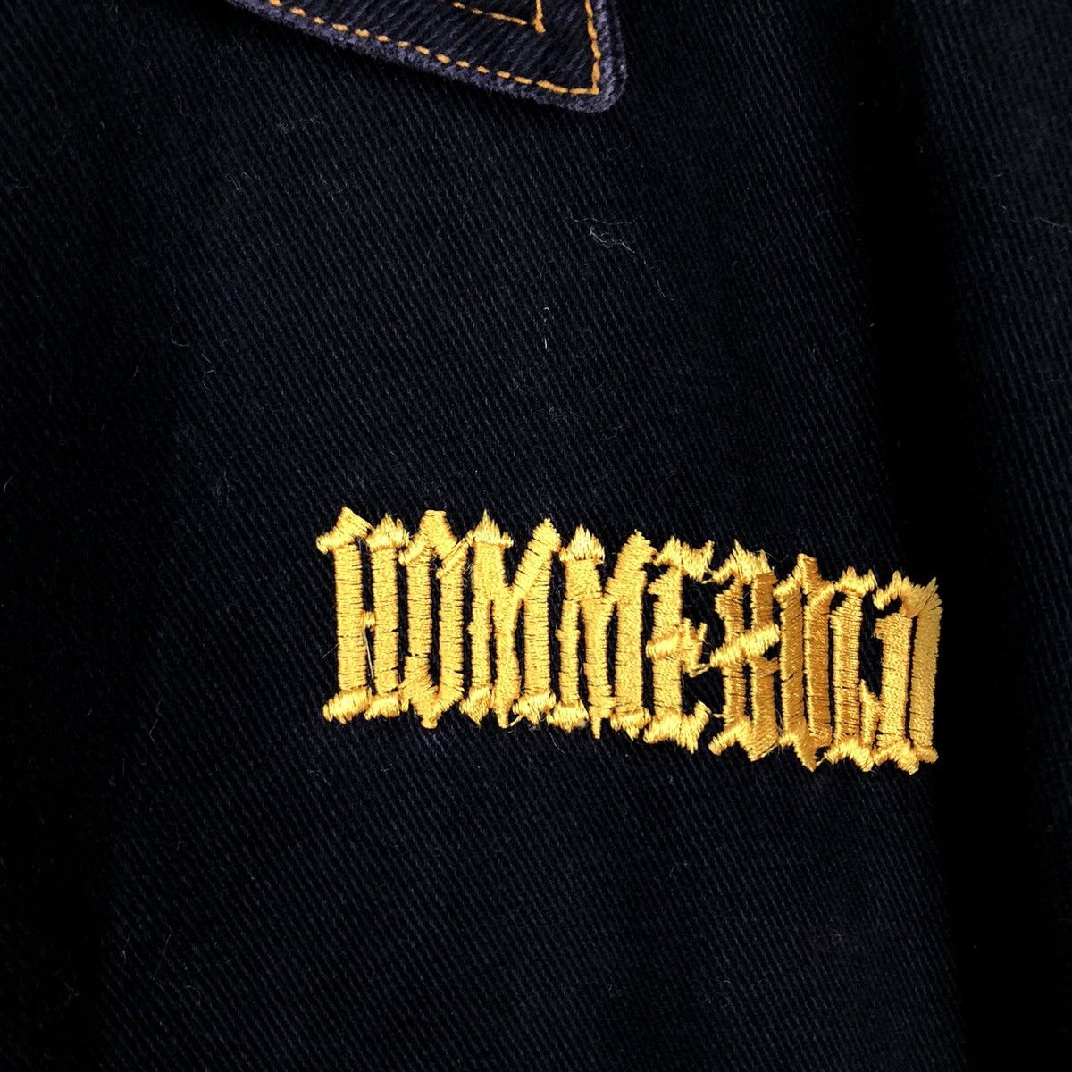 Hysteric Glamour 🔥Oversized Jacket Chore Homme Bold Japan Big Logo Size US L / EU 52-54 / 3 - 15 Thumbnail