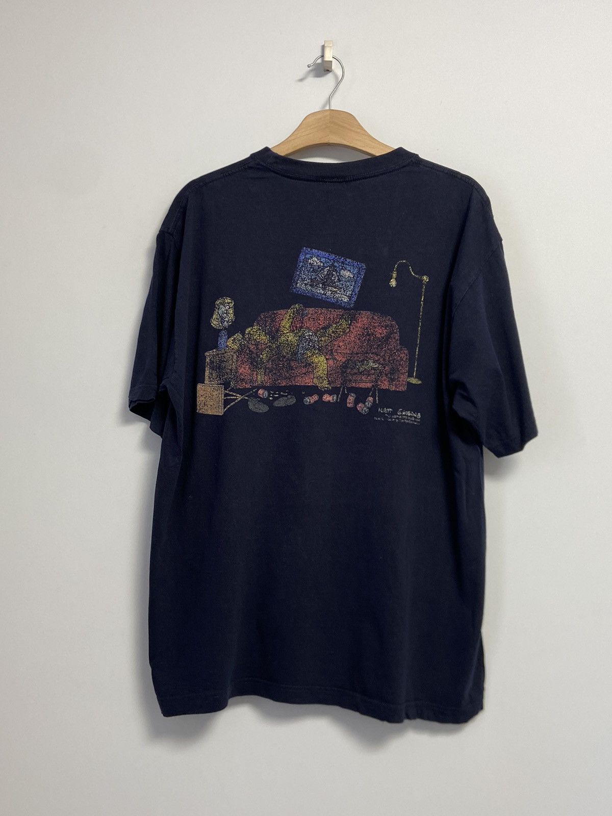 The Simpsons The Simpsons 1998 Vintage T-Shirt Size US XL / EU 56 / 4 - 7 Thumbnail