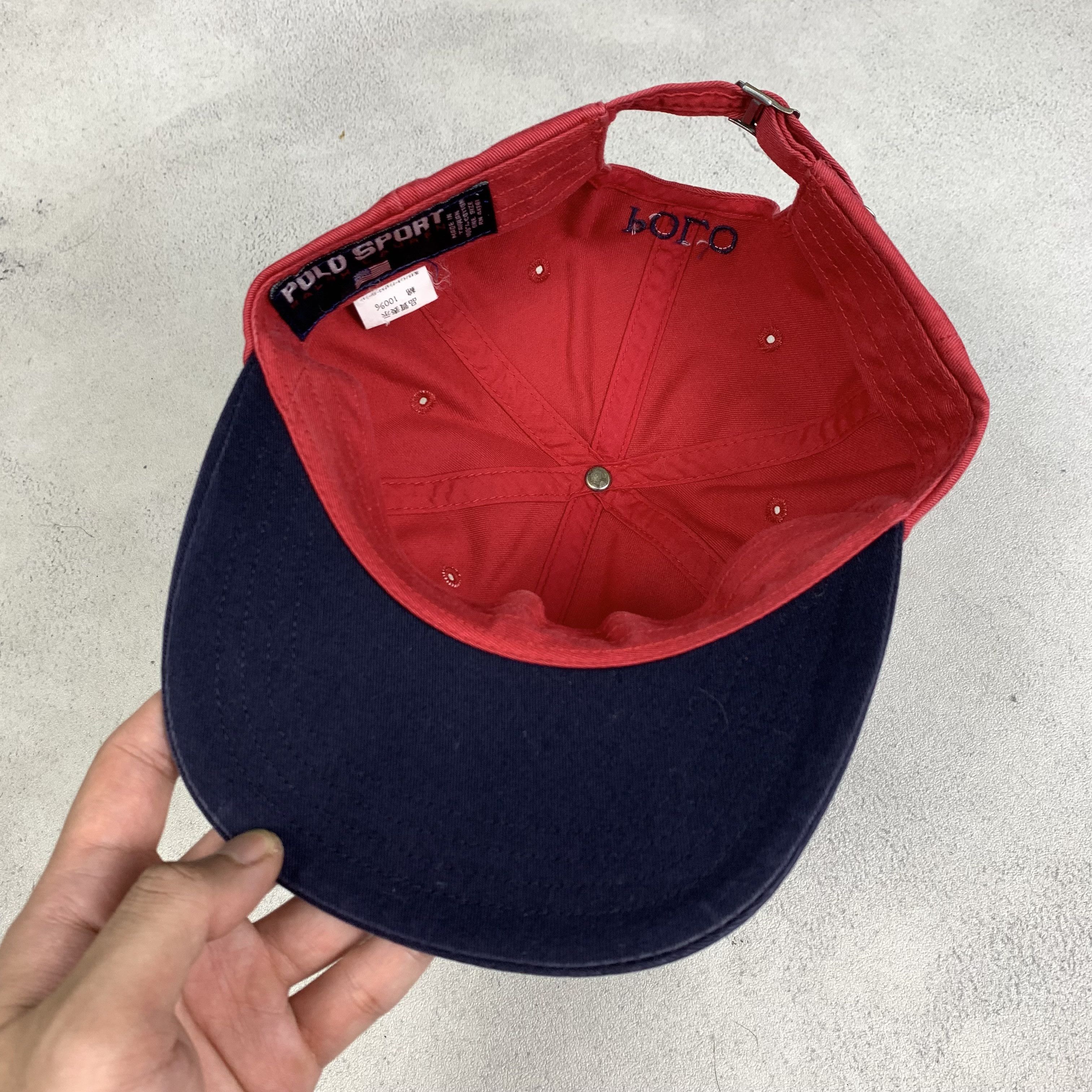 Polo Ralph Lauren Vintage Polo Sport Ralph Lauren Hat Cap Size ONE SIZE - 5 Thumbnail