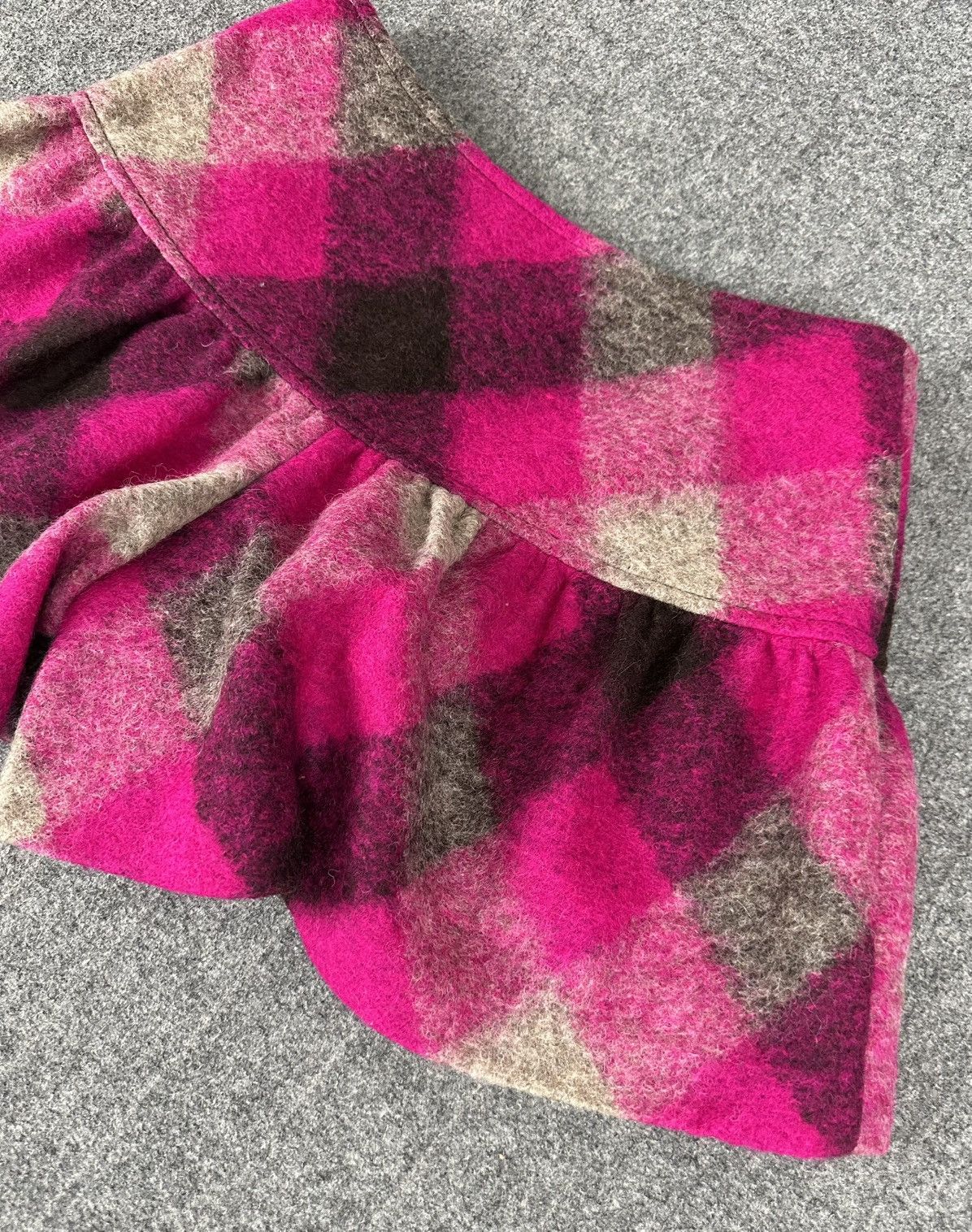Burberry Burberry - Blue Label Vintage - Plaid Mohair Short/Skirt Size 25" / US 0 / IT 36 - 9 Thumbnail