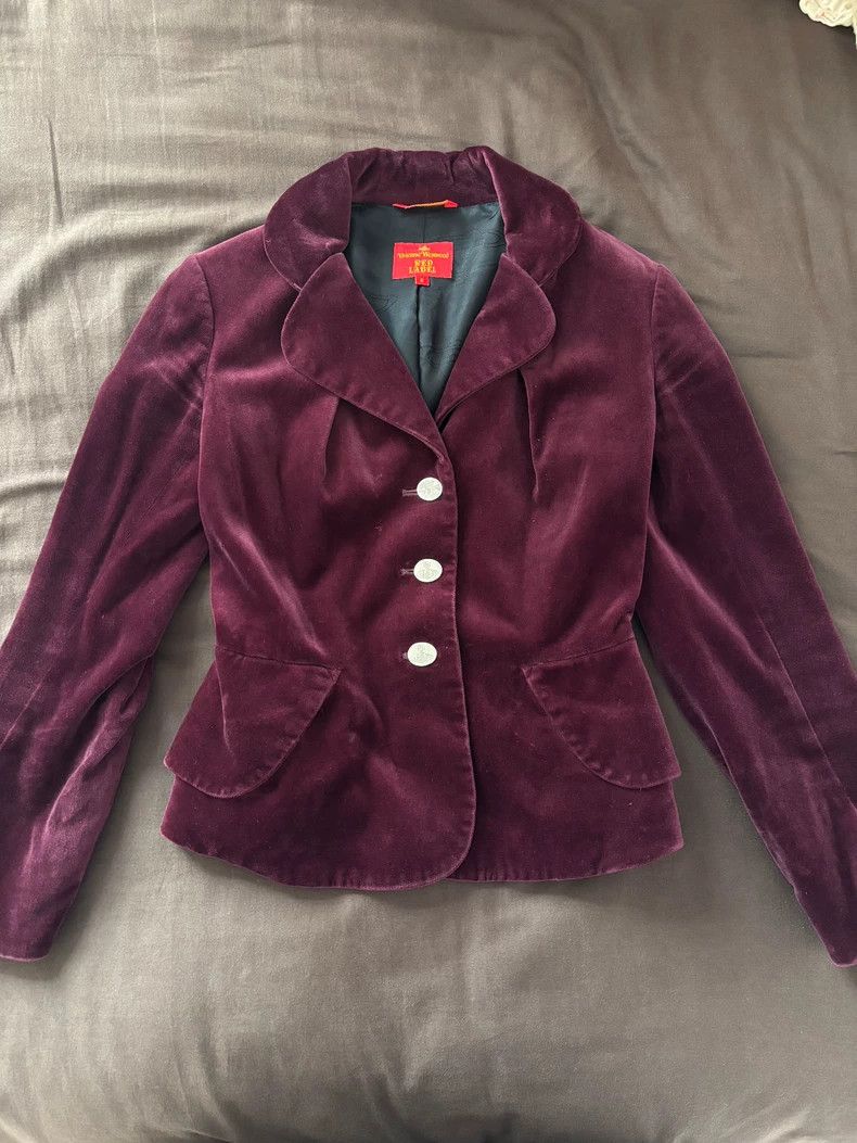 Vivienne Westwood vivienne westwood Rare silver three-button red velvet shor Size M / US 6-8 / IT 42-44 - 1 Thumbnail