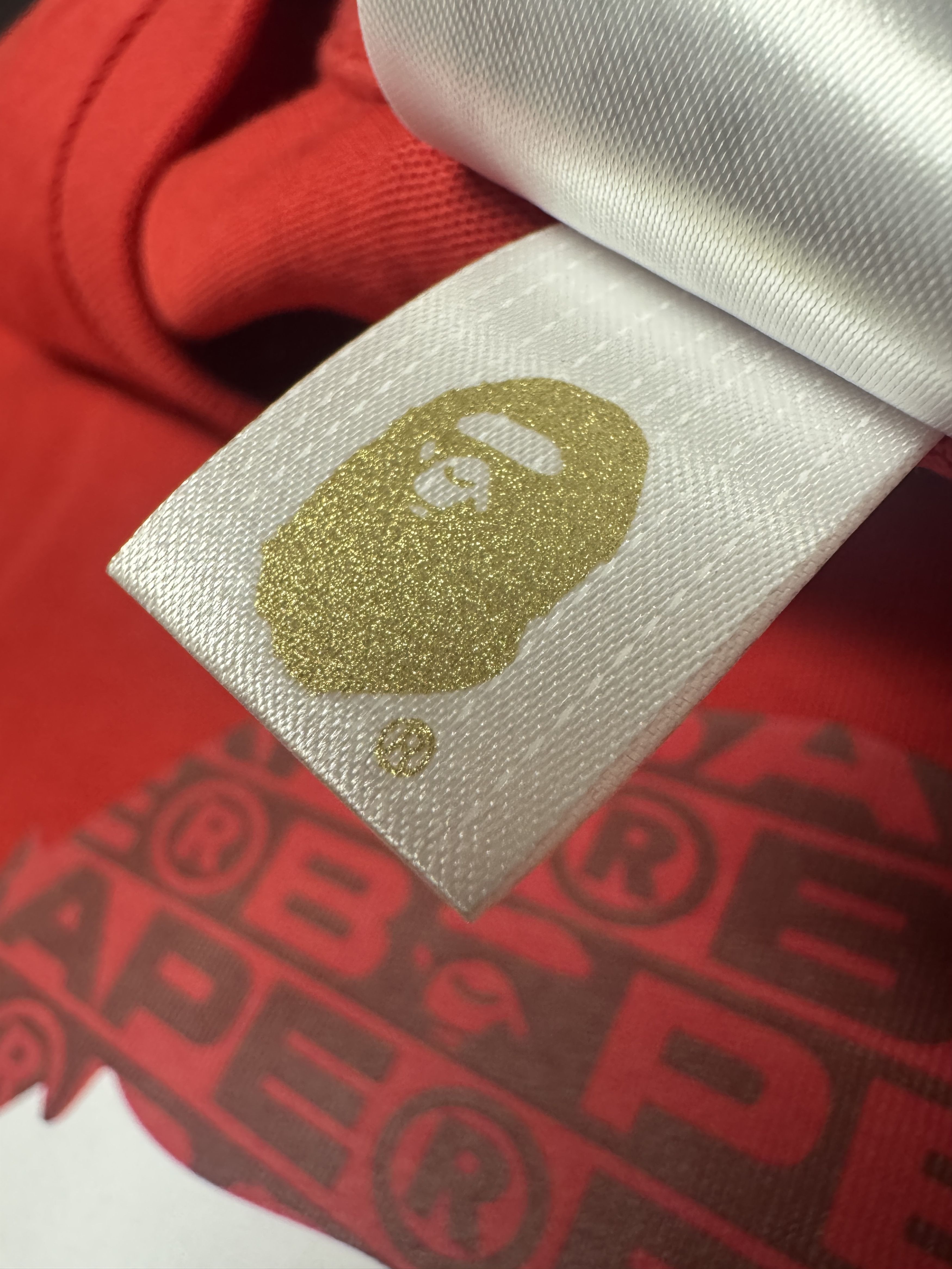 Bape BAPE Lux Sport Pattern Ape Head Relaxed Fit Tee Size US L / EU 52-54 / 3 - 5 Thumbnail
