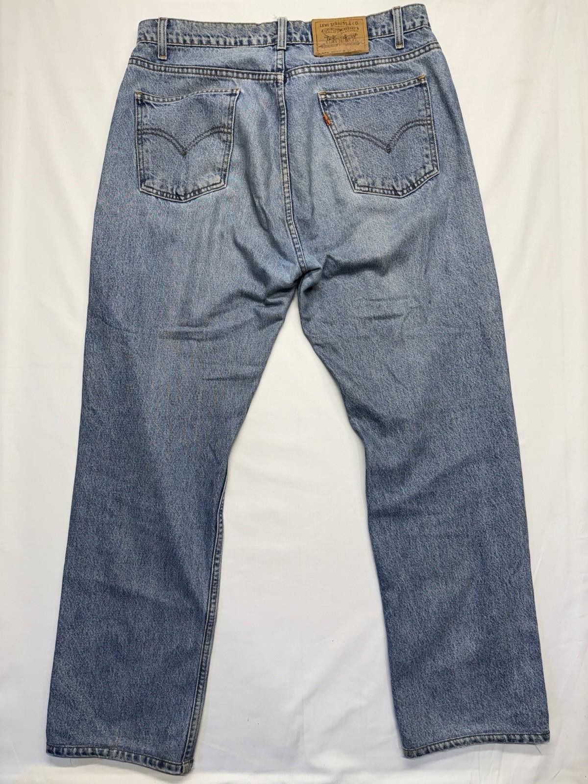 Levi's Vintage 90s Levi’s Orange Tab 505 Straight USA 36x30 Size US 36 / EU 52 - 9 Thumbnail