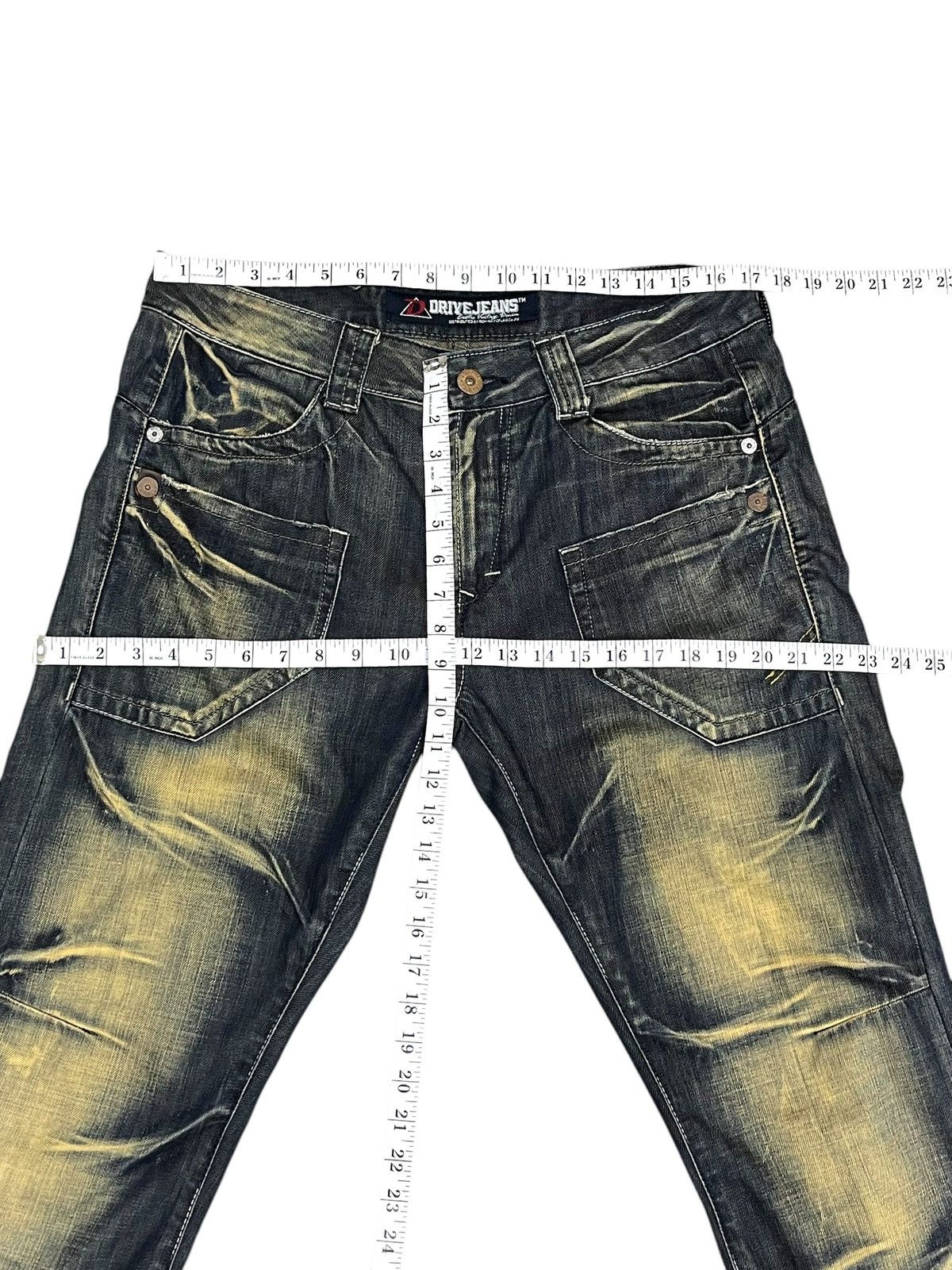 Draggin Jeans Drive Jeans Blake Exotic Vintage Denim Mudwash Clawmark Size US 34 / EU 50 - 11 Thumbnail