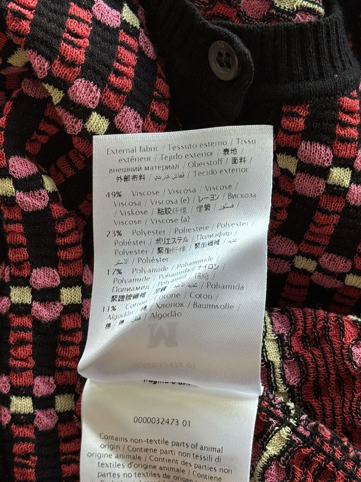 Designer × Missoni Missoni coloured cardigan sweater Size S / US 4 / IT 40 - 7 Thumbnail