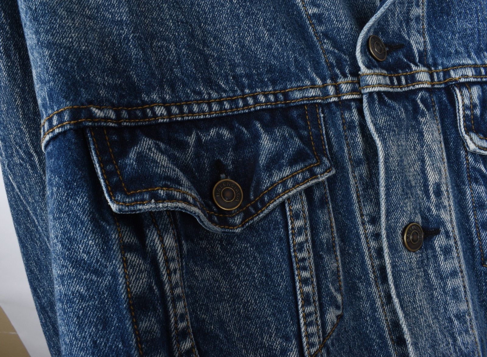 Balenciaga Balenciaga Men Jacket “Mode” Denim Jeans, Large, S1996 Size US L / EU 52-54 / 3 - 4 Thumbnail
