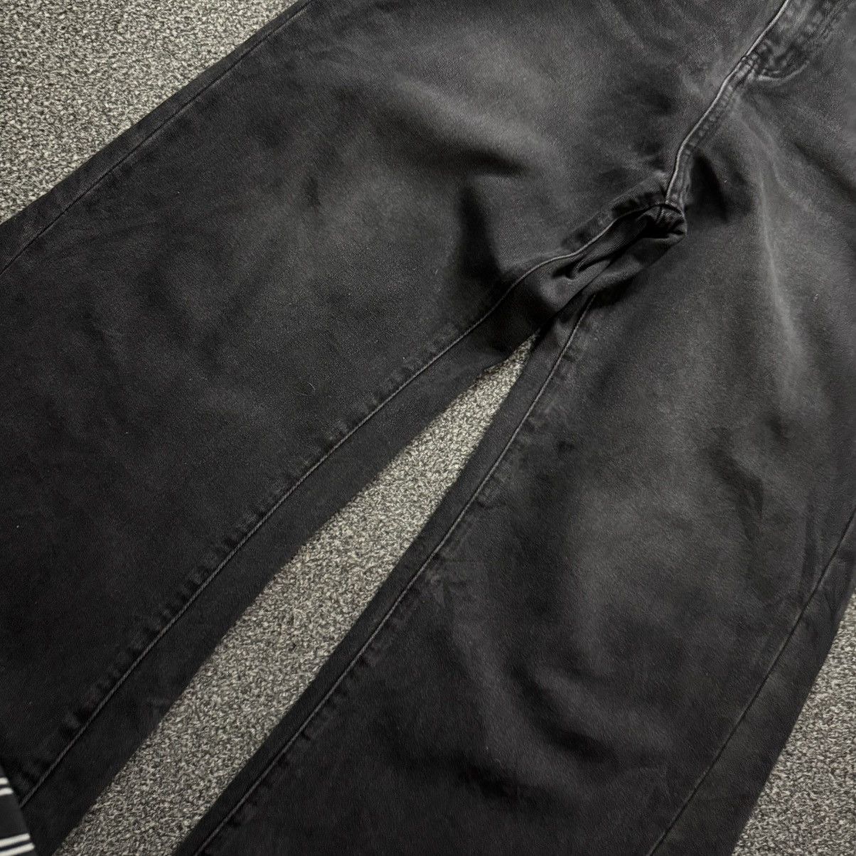 If Six Was Nine 🔥🇯🇵 15in Wideleg Japanese Tornado Mart Crazy Drise Denim Size US 29 - 4 Thumbnail