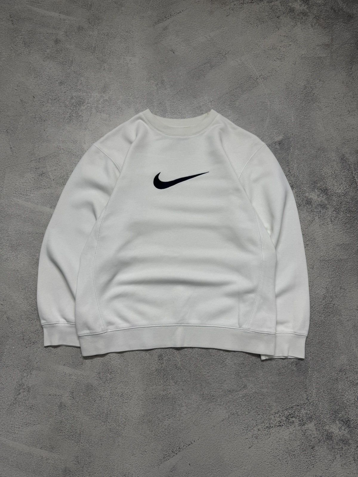 Nike Vintage Y2k Nike Sweatshirt Center Swoosh 00’s Size US XS / EU 42 / 0 - 2 Thumbnail