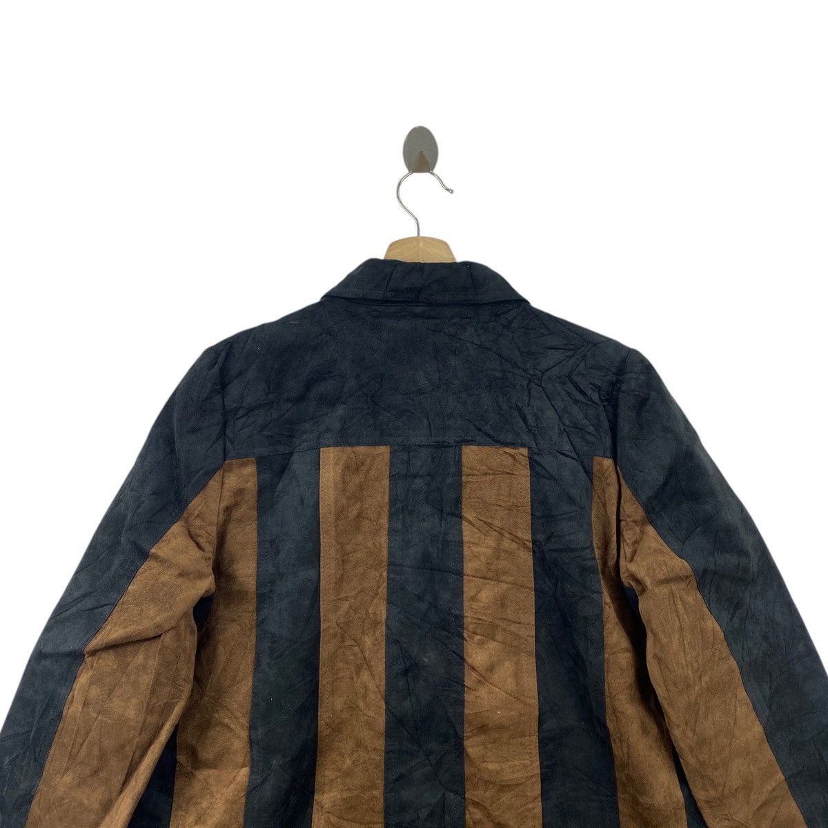 KIRA × Longchamp × Vintage Vintage 90s KIRA LONGCHAMP Japanese Brand Hickory Stripes Size US M / EU 48-50 / 2 - 4 Thumbnail