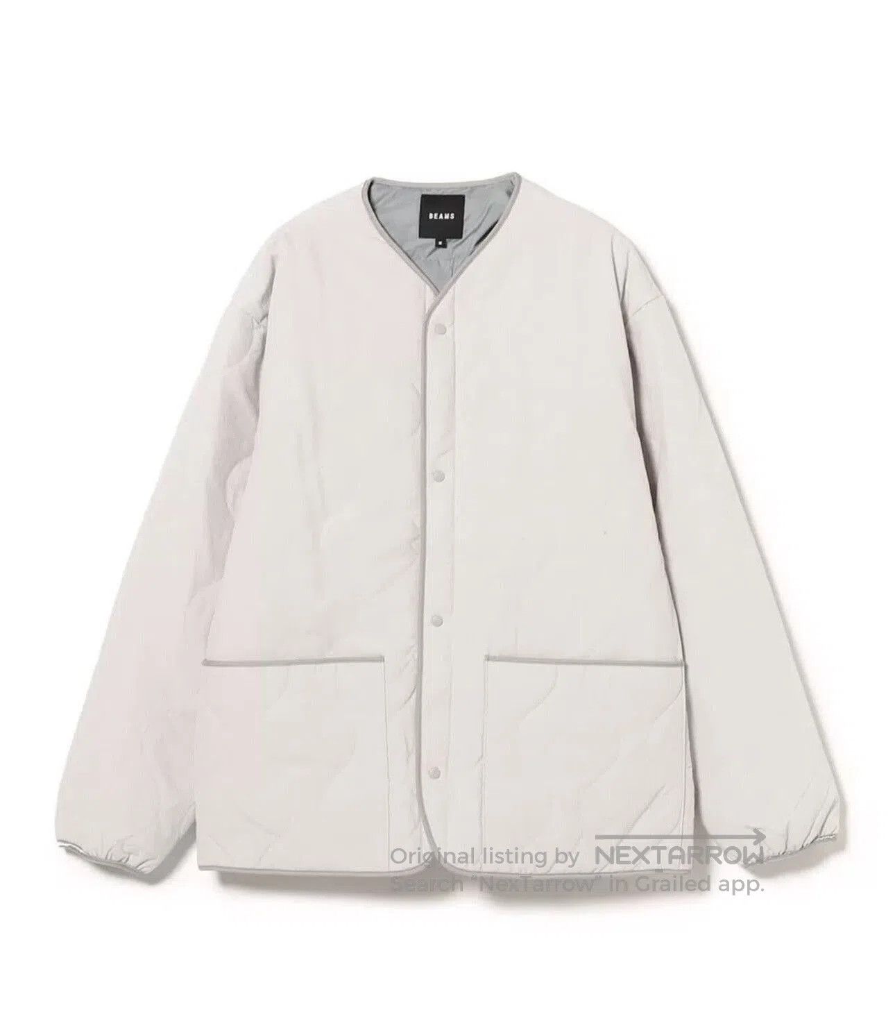 Beams Japan BEAMS Collarless Down Military Jacket. Size US L / EU 52-54 / 3 - 1 Thumbnail