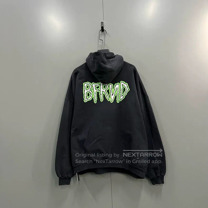 Balenciaga Balenciaga Prohibited pattern printed hoodie Size US M / EU 48-50 / 2 - 2 Thumbnail